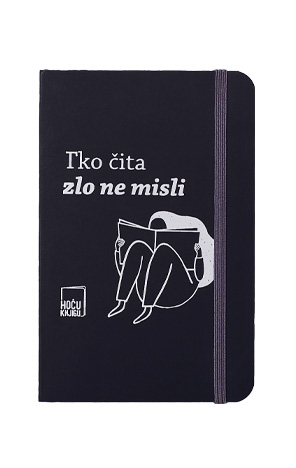 Notes A6 Hoću Knjigu Tko čita zlo ne misli Fabriano